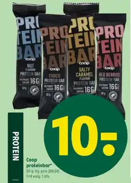 Coop 365 Coop proteinbar tilbud