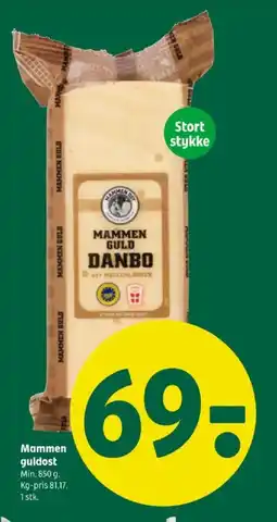 Coop 365 Mammen guldost tilbud