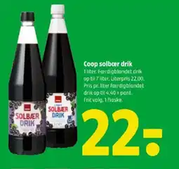 Coop 365 Coop solbær drik tilbud
