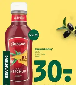 Coop 365 Beauvais ketchup tilbud
