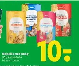 Coop 365 Majskiks med smag tilbud