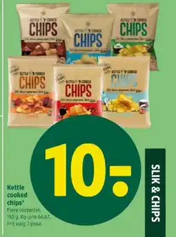 Coop 365 Kettle cooked chips tilbud