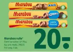 Coop 365 Marabou rulle tilbud