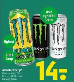 Coop 365 MONSTER Energi tilbud