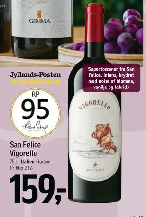 Føtex San Felice Vigorello, DKK 159 tilbud