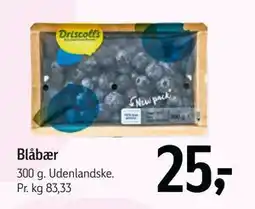 Føtex Blåbær, DKK 25 tilbud