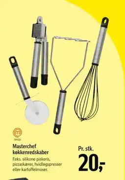 Føtex Masterchef køkkenredskaber, DKK 20 tilbud