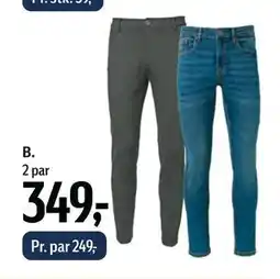 Føtex Herre jeans eller bukser, DKK 349 tilbud