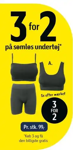 Føtex Bh eller 2-pak trusser, DKK 99 tilbud