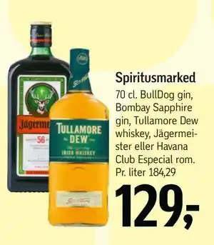 Føtex Spiritusmarked, DKK 129 tilbud