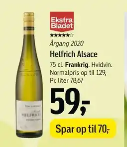 Føtex Helfrich Alsace, DKK 59 tilbud