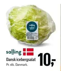 Føtex Dansk icebergsalat, DKK 10 tilbud