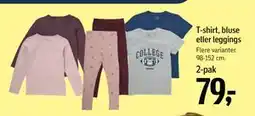 Føtex T-shirt, bluse eller leggings, DKK 79 tilbud