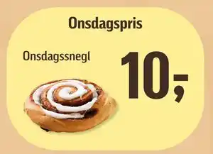 Føtex Onsdagssnegl, DKK 10 tilbud