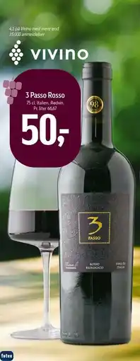 Føtex 3 Passo Rosso, DKK 50 tilbud