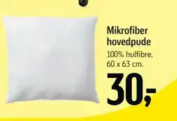 Føtex Mikrofiber hovedpude, DKK 30 tilbud