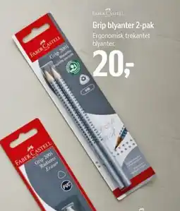 Føtex Grip blyanter 2-pak, DKK 20 tilbud