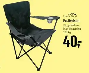 Føtex Festivalstol, DKK 40 tilbud