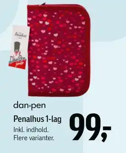 Føtex Penalhus 1-lag, DKK 99 tilbud