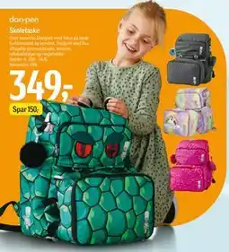 Føtex Skoletaske, DKK 349 tilbud