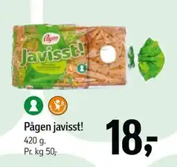 Føtex Pågen javisst!, DKK 18 tilbud