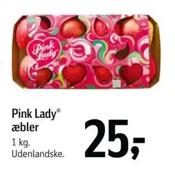 Føtex Pink Lady æbler, DKK 25 tilbud