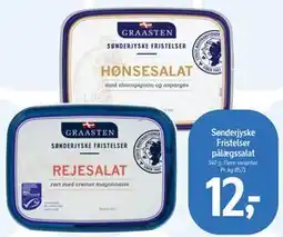 Føtex Sønderjyske Fristelser pålægssalat, DKK 12 tilbud