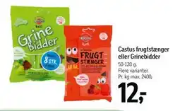 Føtex Castus frugtstænger eller Grinebidder, DKK 12 tilbud