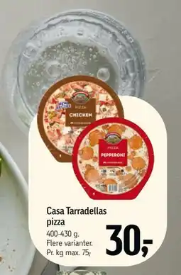 Føtex Casa Tarradellas pizza, DKK 30 tilbud