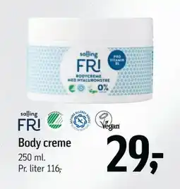 Føtex Body creme, DKK 29 tilbud