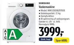 Føtex Vaskemaskine, DKK 3999 tilbud