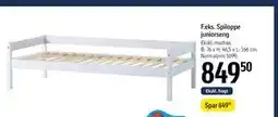 Føtex Spiloppe juniorseng, DKK 849.5 tilbud