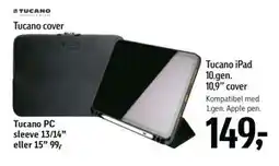 Føtex Tucano iPad 10.gen. 10,9” cover, DKK 149 tilbud