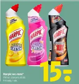 Coop 365 HARPIC wc-rens tilbud