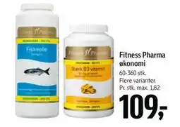Føtex Fitness Pharma økonomi, DKK 109 tilbud
