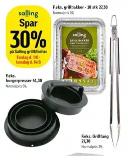 Føtex Spar 30% på Salling grilltilbehør tilbud