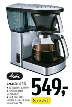 Føtex Excellent 4.0, DKK 549 tilbud