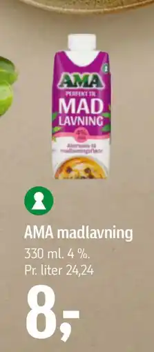 Føtex AMA madlavning, DKK 8 tilbud
