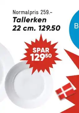 Bilka Tallerken 22 cm, DKK 129.5 tilbud