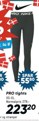 Bilka PRO tights, DKK 223.2 tilbud