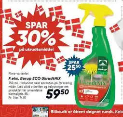 Bilka Borup ECO UkrudtNIX, DKK 59.5 tilbud