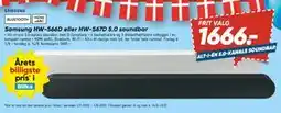 Bilka Samsung HW-S66D eller HW-S67D 5.0 soundbar, DKK 1666 tilbud