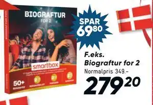 Bilka Biograftur for 2, DKK 279.2 tilbud