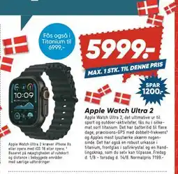 Bilka Apple Watch Ultra 2, DKK 5999 tilbud