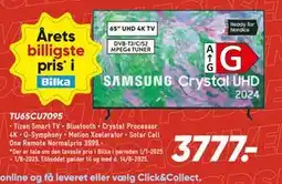 Bilka SAMSUNG TU65CU7095, DKK 3777 tilbud