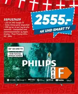 Bilka PHILIPS 55PUS7409, DKK 2555 tilbud