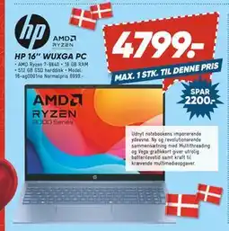 Bilka HP 16’’ WUXGA PC, DKK 4799 tilbud