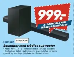 Bilka Soundbar med trådløs subwoofer, DKK 999 tilbud
