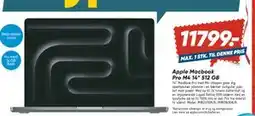 Bilka Apple Macbook Pro M4 14” 512 GB, DKK 11799 tilbud