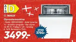 Bilka Opvaskemaskine, DKK 3499 tilbud